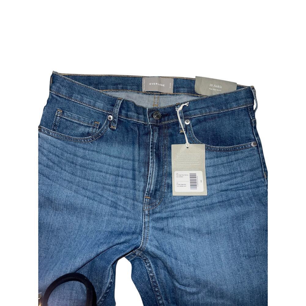 Everlane High Rise Skinny Ankle Jeans- size 30 (size 10) NEW WITH TAGS! - Picture 3 of 5